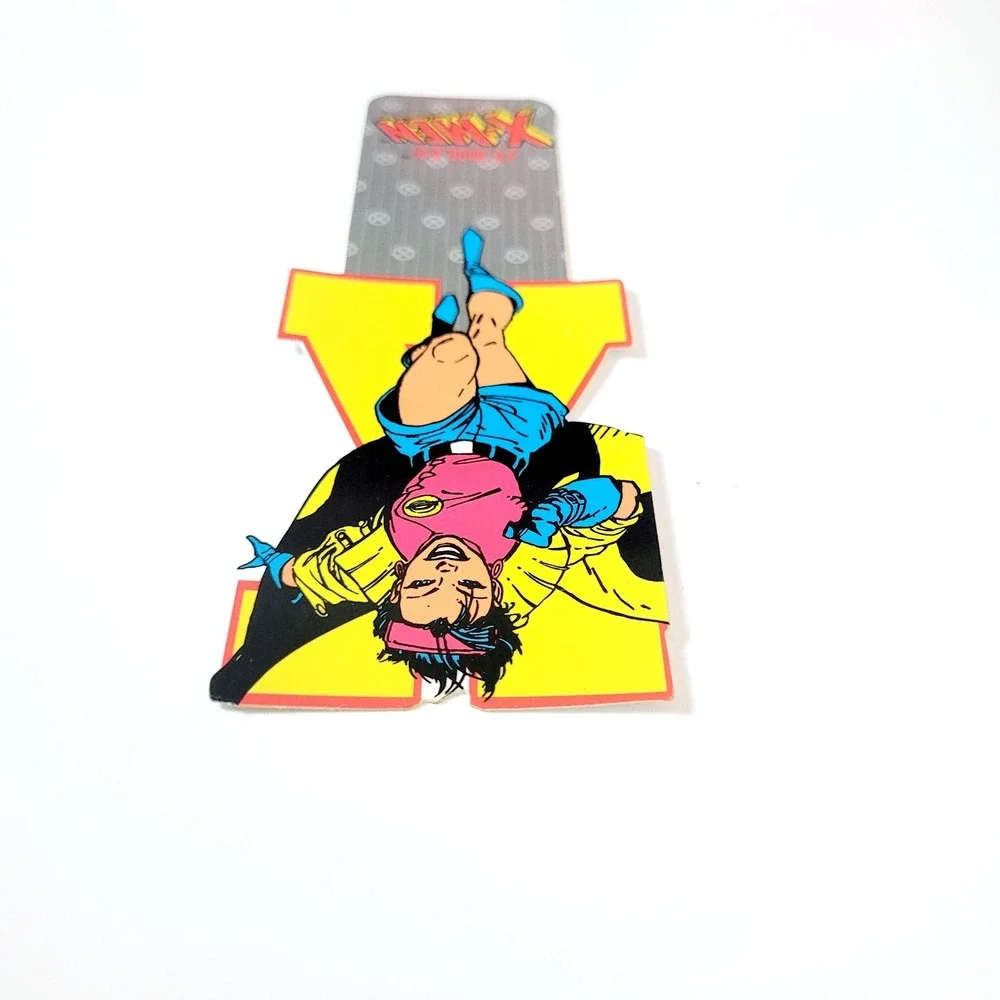 Vintage 90s X-Men Jubilee Bookmark die-cut Marvel Girl USA 1994 Antioch KS 32387
